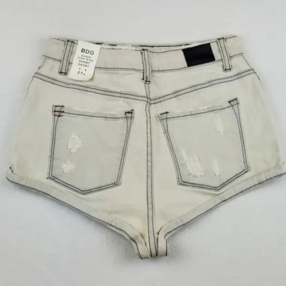 BDG super high rise short short jeans shorts - Picture 4 of 9
